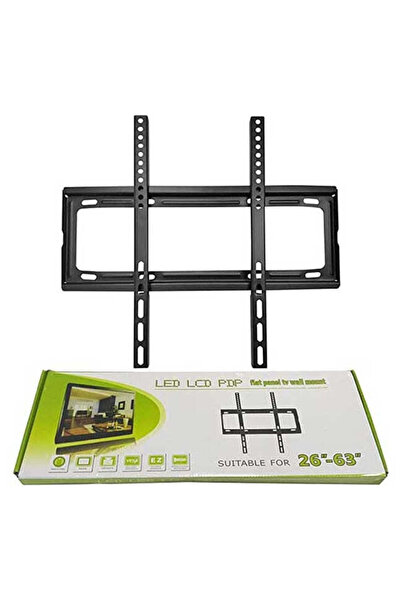 Generic Suport TV Fix 26-63 inch pe Perete - Metal Gros, Prindere Sigură