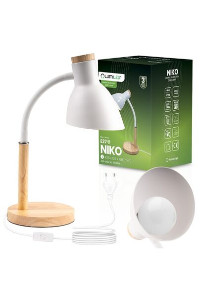 Lumiled Lampă de birou școlară pentru masă de desen tehnic, decorativă, E27, ...