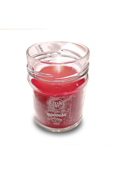 Candle n'Art Candle n' Art Βοτανικό Αρωματικό Κερί Φράουλα 212ml