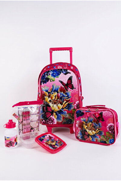 ETEN Butterfly 15-in-1 Trolley School Bag 18 Inch