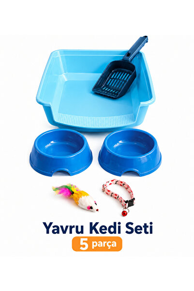 miyorapet Yavru Kedi Seti 5 Parça – Yeni Dostunuzun Tüm Temel İhtiyaçları Tek...