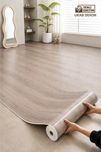 UKAB DEKOR 70x280 Cm Kendinden Yapışkanlı Premium Yüzey Pratik Uygulamalı Zem...