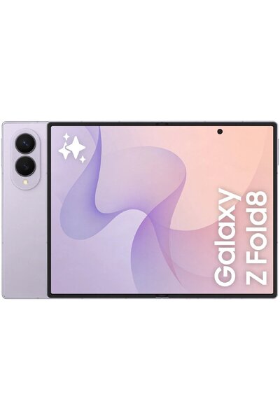 Samsung Galaxy Z Fold 8 Dual Sim Lavender Color 12Gb Ram 256Gb Storage 5g - M...