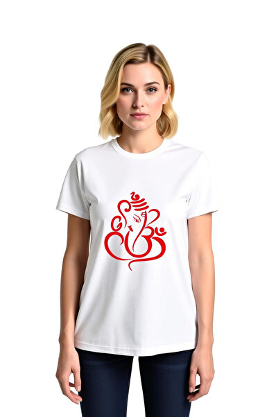 PayBuy Women's Spiritual Symbol Elephant Design Striped Printed Relaxed Fit C...