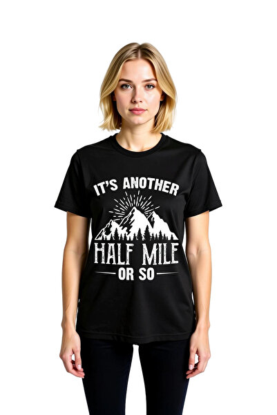 PayBuy Women's Humorous Printed Mountain-Themed Short-Sleeve T-Shirt, Ideal f...