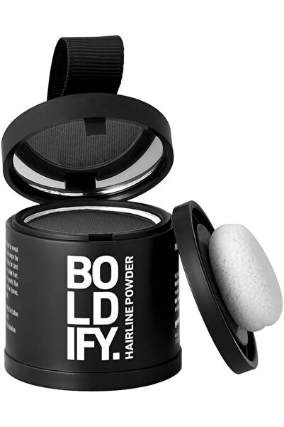 Boldify Hair Powder, Root Color Retoucher, Dark Grey 4g | Water resistant, 24...