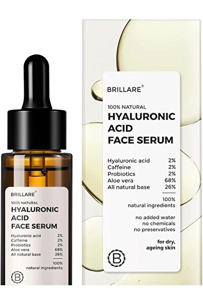 BRILLARE 2% Hyaluronic Acid Serum | Anti-ageing & Fine Lines | Intense Hydrat...