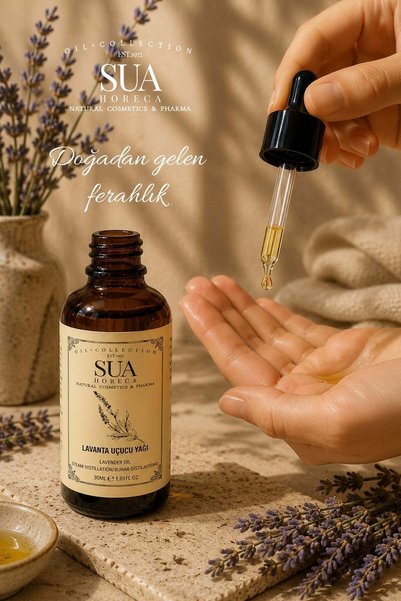 Sua Horeca Lavender Essential Oil 100% Pure Natural Additive-Free Steam Distillation 30 ml