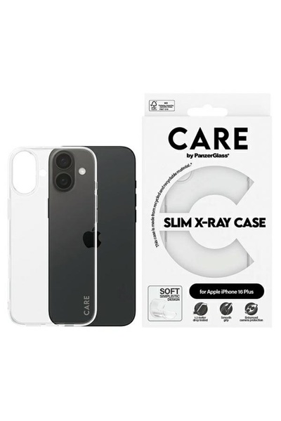 CARE by PanzerGlass® CARE by PanzerGlass X-Ray Μαλακή Βασική Θήκη iPhone 16 P...