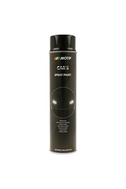 Motip Vopsea spray auto, acrilică, negru lucios, 600ml