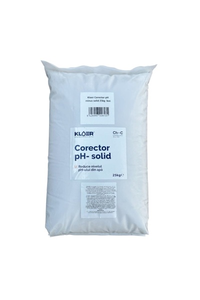 KLOER Corector pH minus piscina Kloer, solid granule pe baza de bisulfat de s...