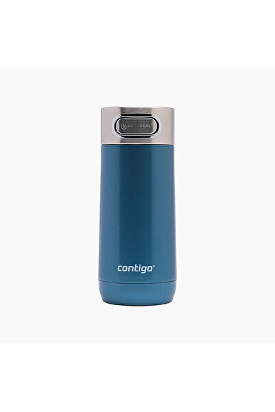 Contigo Plain Stainless Steel Travel Mug with Autoseal Spout and Leak Resista...