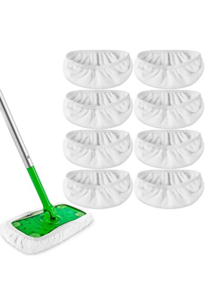 STARSTAR Swiffer washable white mop pad replacement pack