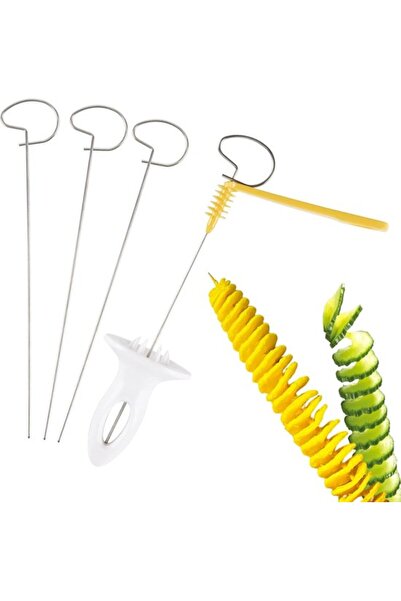 STARSTAR Spiral potato slicer, manual non-slip, suitable for cucumbers and ra...