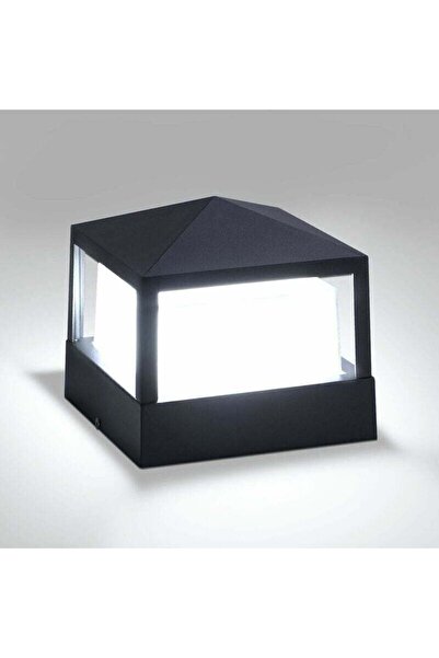 STARSTAR Waterproof outdoor post light – Aluminum and ABS – 18W 6000K cool wh...