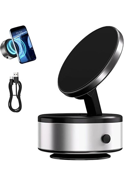 AZONEE Car Magnetic Mobile Phone Holder, Magnetic Car Suction Cup Folding Hol...
