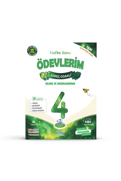 Üçgen Yayıncılık 4. Sınıf Süreç Odaklı - Hafta Sonu ÖDEV KİTABIM