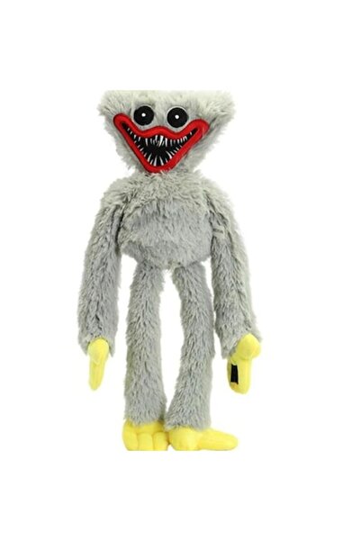 OEM Jucărie de pluș Poppy Playtime - Huggy Wuggy, 40 cm, Agățătoare, Brațe fl...