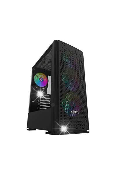 AQIRYS Carcasă PC GACRUX neagră