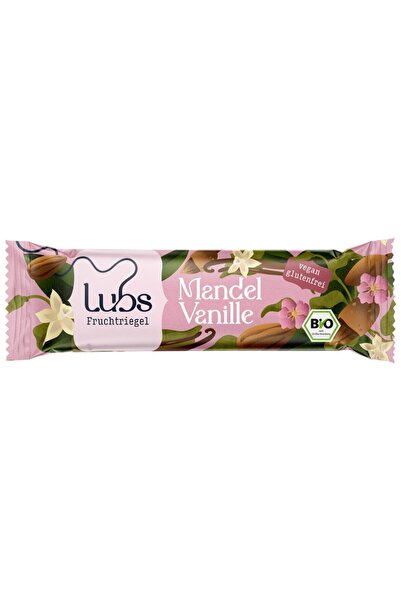 CLUBSQUARE Baton de migdale și vanilie, organic, fără gluten, 40g