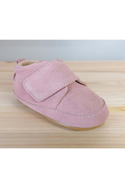 move Pantofi tip barefoot din piele pentru primii pași, Roz pudrat, de la Melton