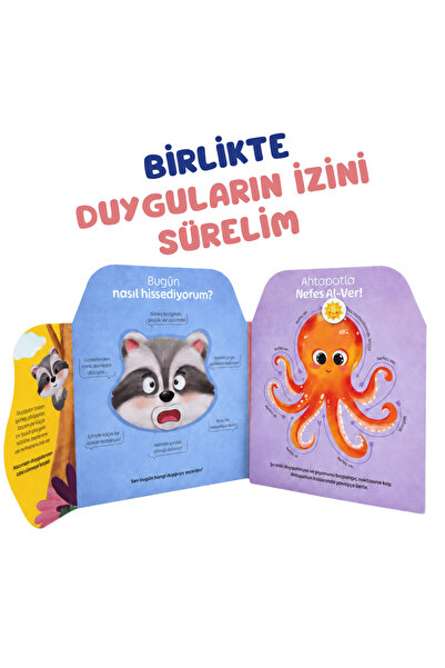 Sincap Kitap Magnetoria Duygu Dedektifi | Mıknatıslı Etkinlik Kitabı | Okul Öncesi | 3-6 Yaş