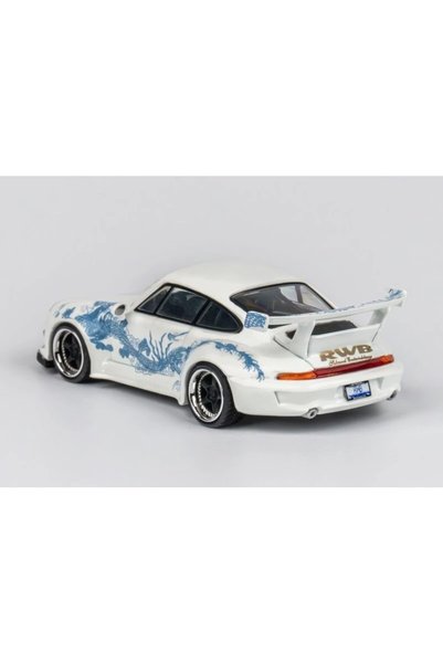 Generic Brand Tpc Porsche 911 Rwb 993 Luminous Effect Dragon White