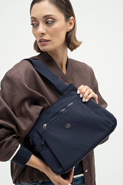 Matthew Cox Women's Shoulder Bag Dark Blue Byn2539