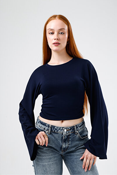 Madame QAN's Waist-Slung Spanish Sleeve T-Shirt & Blouse