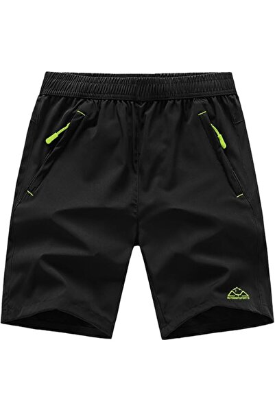 TBMPOY Men's Running Shorts Quick Dry Gym Outdoor Sports Zipper Pockets | 3 Z...