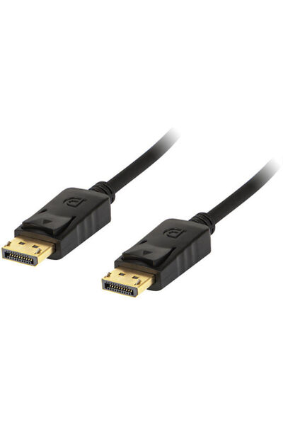 Blow Καλώδιο DisplayPort αρσενικό - DisplayPort αρσενικό 1.8μ Μαύρο (DM-024)