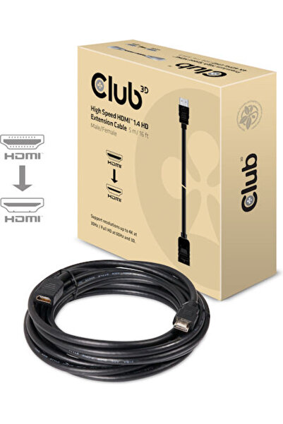Other Καλώδιο Club3D HDMI 1.4 Υψηλής Ταχύτητας 1080p 120Hz HDMI Αρσενικό - HD...