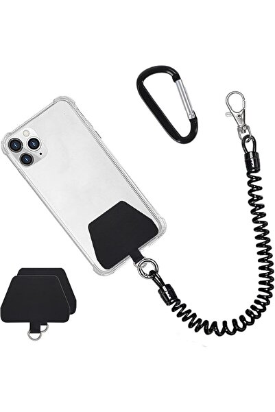 GENERAL Doormoon Phone Lanyard Tether with Patch, Universal Stretchy Straps a...