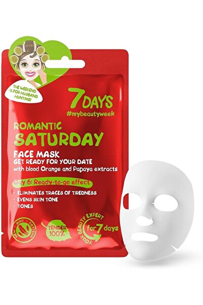 7DAYS Face Mask Romantic Saturday Get Ready For Your Date With Blood Orange A...