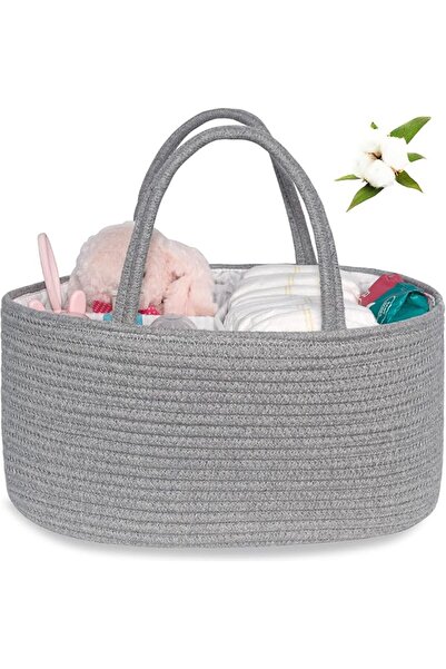 ABenkle Baby Diaper Caddy, Nursery Storage Bin and Car Organizer for Diapers ...