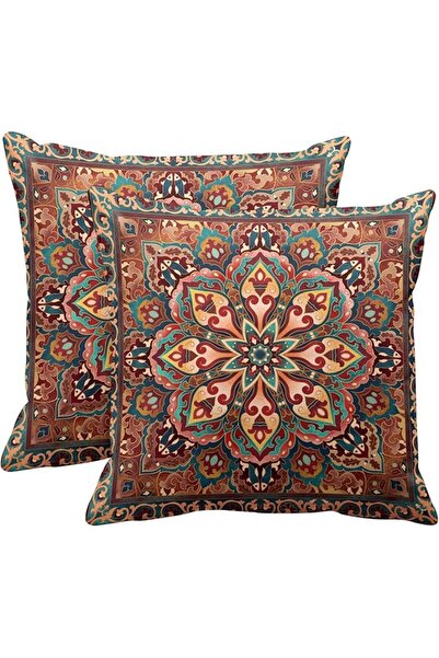 Britimes Throw Pillow Covers Modern Home Art Decor, 18 x 18 Inches Set of 2 P...
