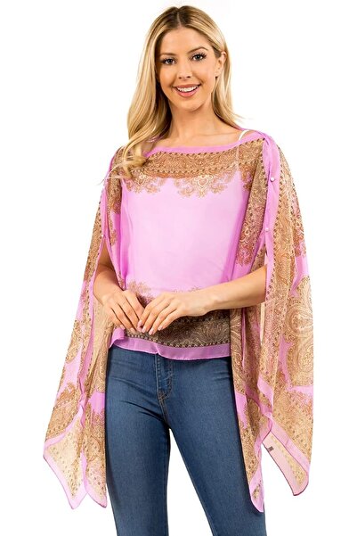 SarQa Scarft Chiffon Cover-up Sarong and Sun Protective Kimono Shawl