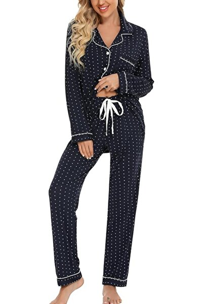 GENERAL Leikar womens Button Up Pajamas for Women Button Up Pajamas for Women
