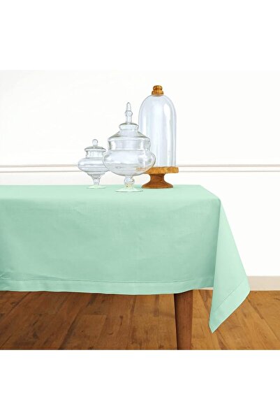 Solino Home Cotton Linen Hemstitch Table Runner – 14 x 36 Inch White Table Ru...
