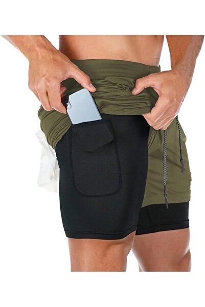 Dress Cici Gym Shorts for Men, Men's Activewear Running Shorts, Drawstring Gy...