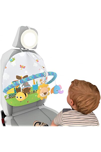GENERAL Baby car seat toy with Rear Mirror and arch activity center for play ...