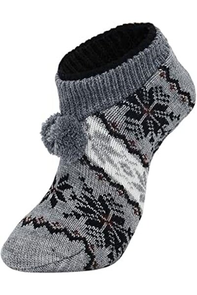 American Trends Slipper Socks with Grippers Fuzzy Socks for Women Non Slip Ch...