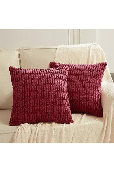 Fancy Homi 2 Packs Dusty Blue Decorative Throw Pillow Covers 18x18 Inch for L...