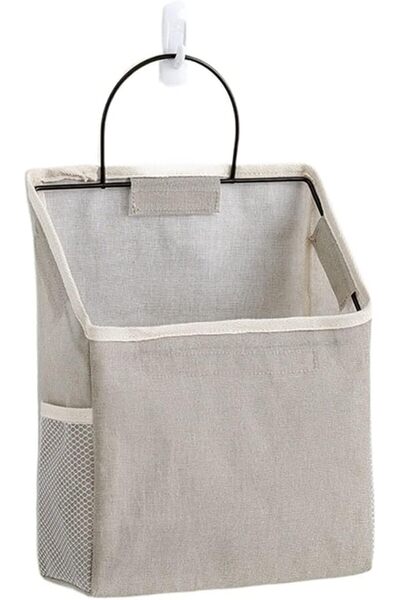 GENERAL Small Storage Bins Dormitory Wall Hanging Storage Bag Wall Door Wardr...
