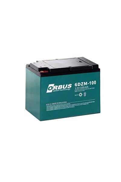 ORBUS 12V 100 Ah Elektrikli Bisiklet Aküsü