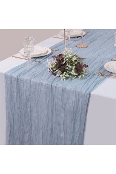 Generic Brand Bohemian style gauze table runner, mesh decoration, kitchen din...