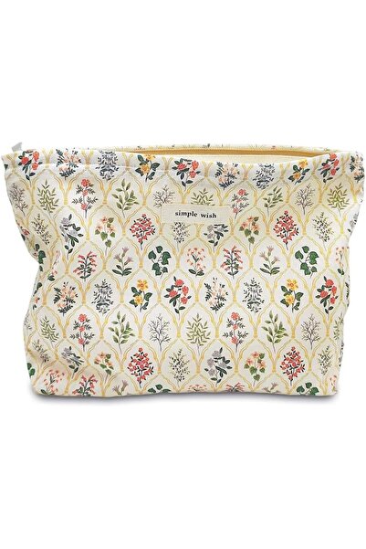 STARDW Flower Cosmetic Bags Makeup Bags for Women and Girls,Travel Makeup Bag...