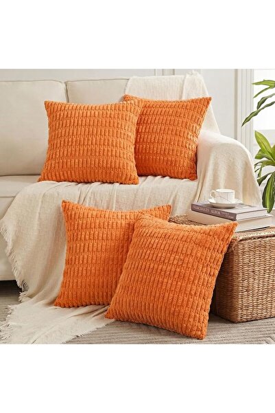 Fancy Homi 4 Packs Boho Black Decorative Throw Pillow Covers 18x18 Inch for L...