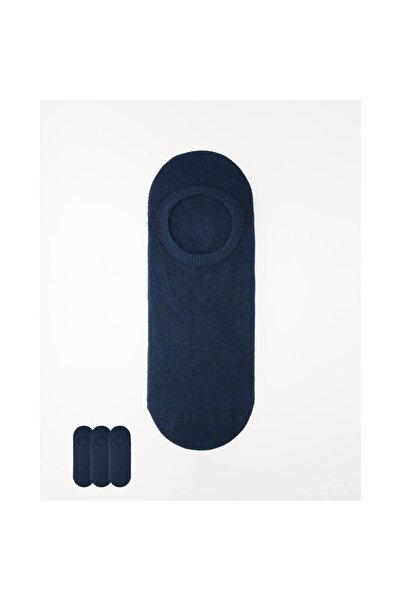Ellesse 6Sm9064-Nv 3-Pack Ankle Socks for Men - Navy Blue