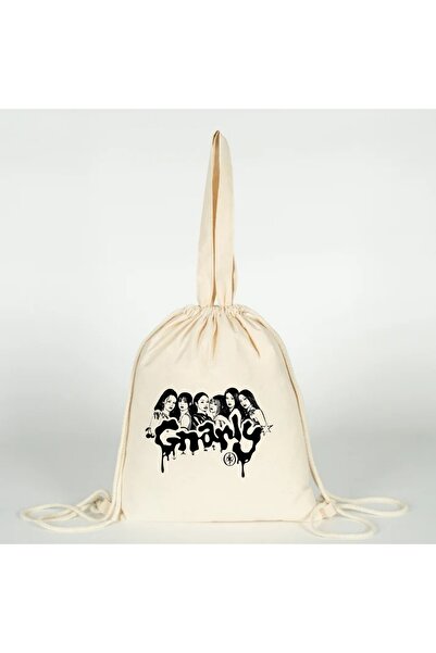 Generic Brand Katseye Printed Versatile Drawstring Cloth Bag 35X40 for Hand, ...